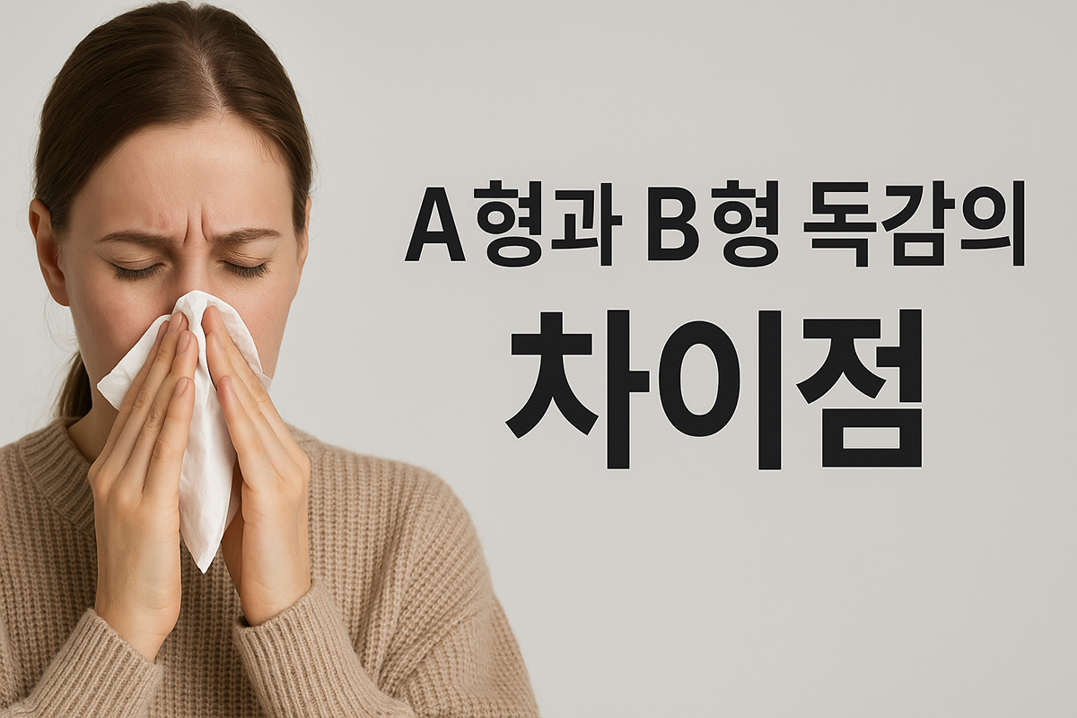 독감 A형과 B형의 차이점, 무엇이 다를까? - clickainews