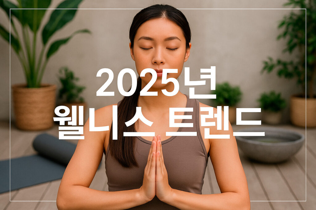 2025년 웰니스 트렌드 : 정신건강부터 개인 맞춤형 건강관리까지
