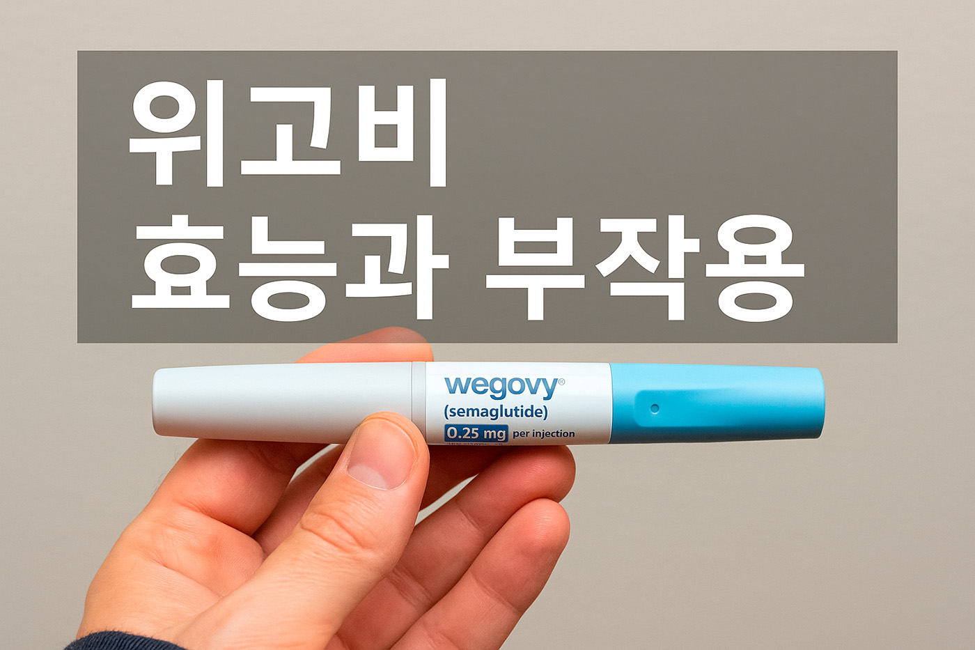 위고비 효능과 부작용