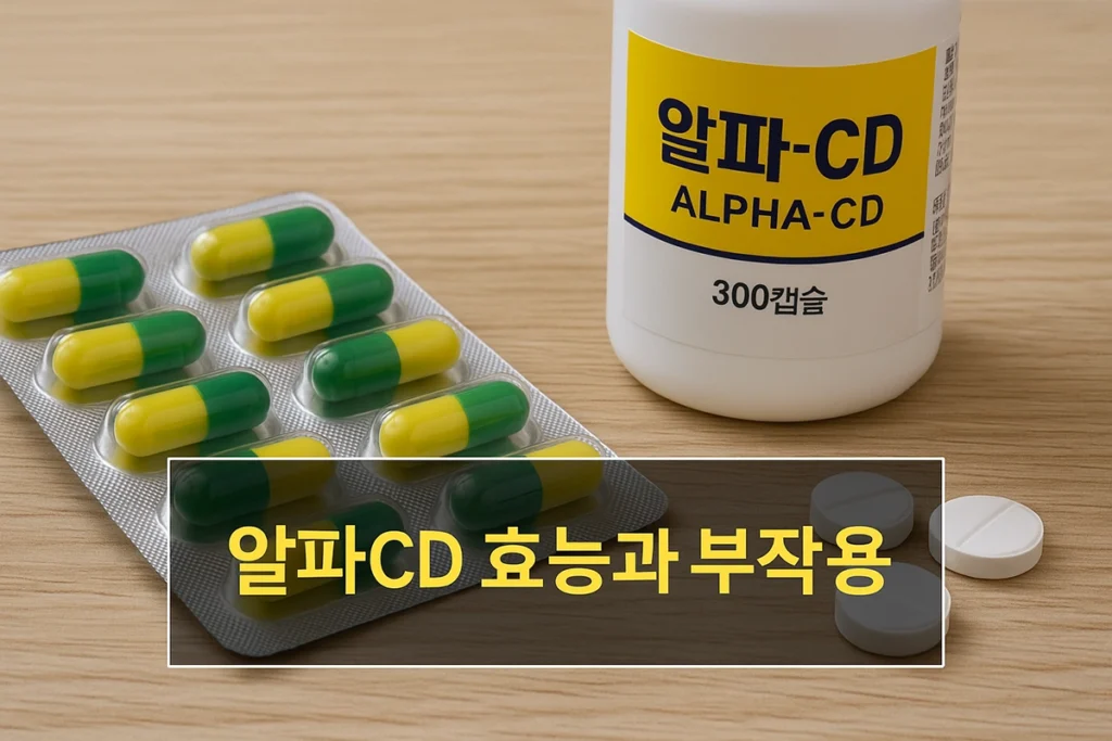 알파CD 효능과 부작용