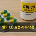 알파CD 효능과 부작용